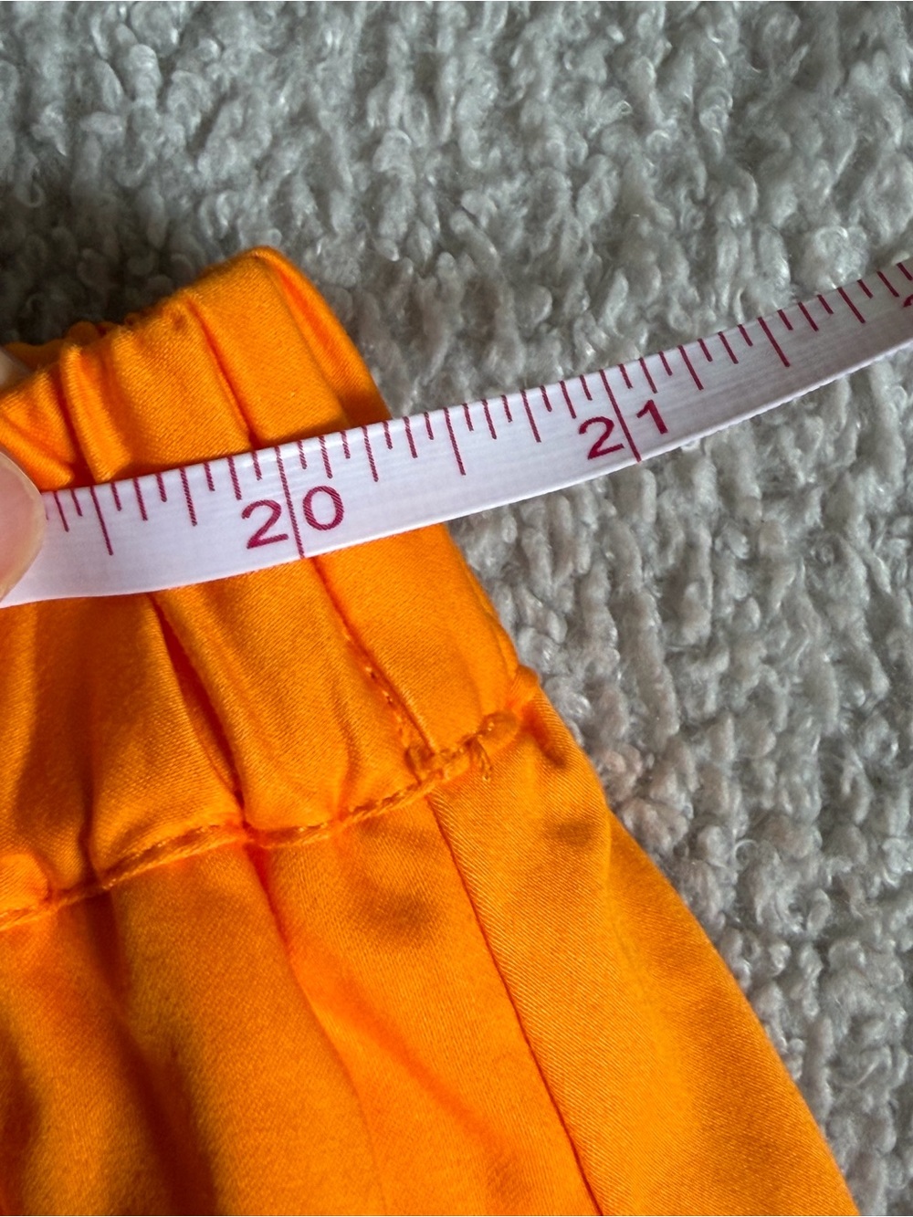 For Love and Lemons Clementine A-Line Midi Skirt in Orange, NWT, Size M - Picture 7 of 8